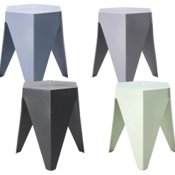Leen Bakker KARAVOS - Tuinkruk set van 4 - Meerkleurig - Synthetisch materiaal
