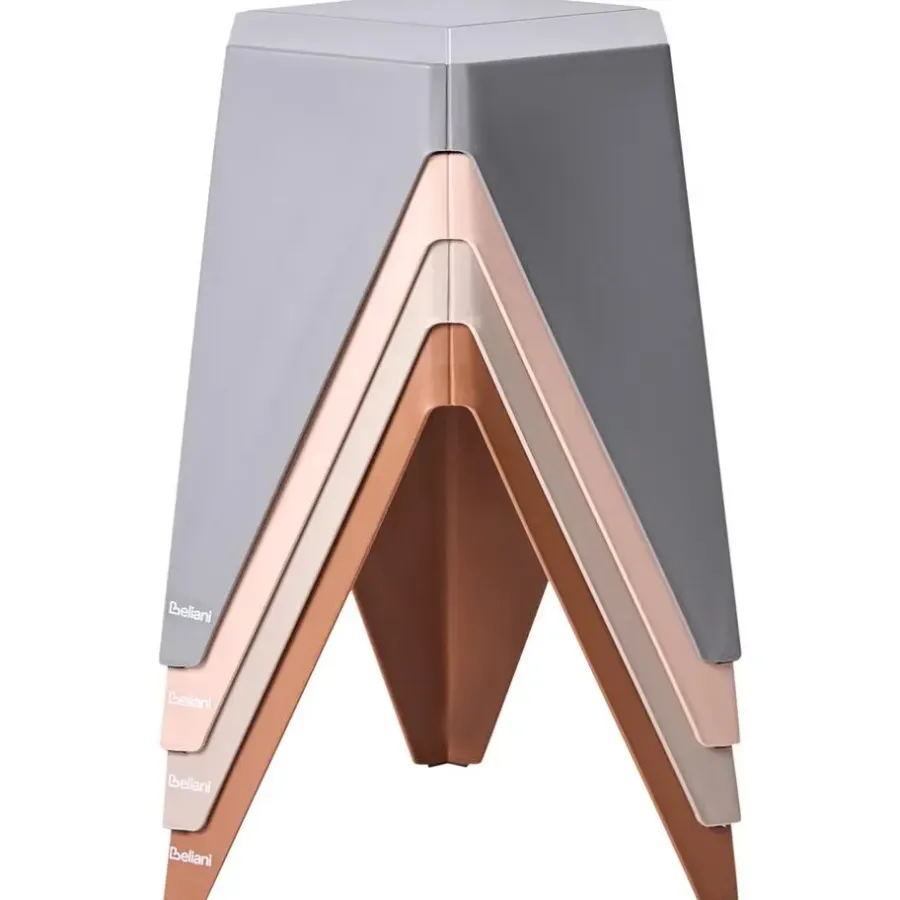 Krukjes-Leen Bakker KARAVOS - Tuinkruk set van 4 - Multicolor - Synthetisch materiaal