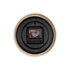 Karlsson - Tafelklok Pure Wood Grain - Zwart