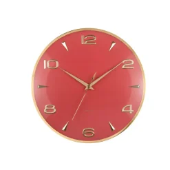 Klokken-Karlsson - Wandklok Sienna Glow - Rode oker- Ø40,6cm