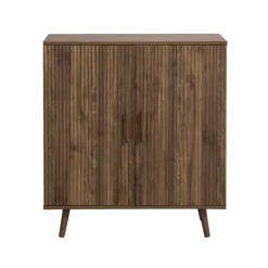 Leen Bakker Kast Imre - walnoot - 88x80x40 cm