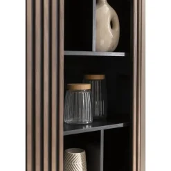 Wandkasten-Leen Bakker Kast Patrick - walnoot - 180x90x40 cm