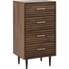 Leen Bakker KEITH - Ladekast - Donkerhout - MDF