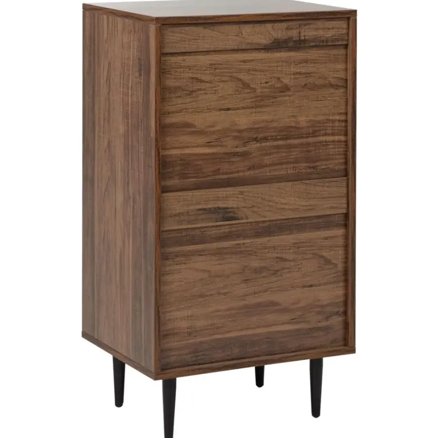 Leen Bakker KEITH - Ladekast - Donkerhout - MDF