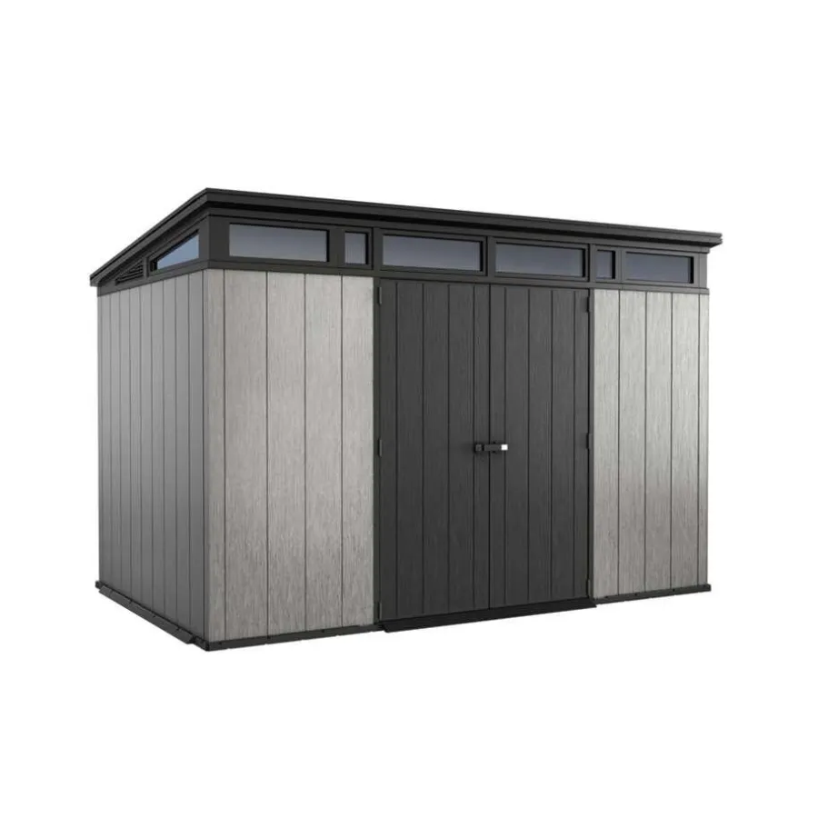 Tuinhuizen-Leen Bakker Keter Artisan 117 Tuinhuis - 340x218x226 cm - Grijs