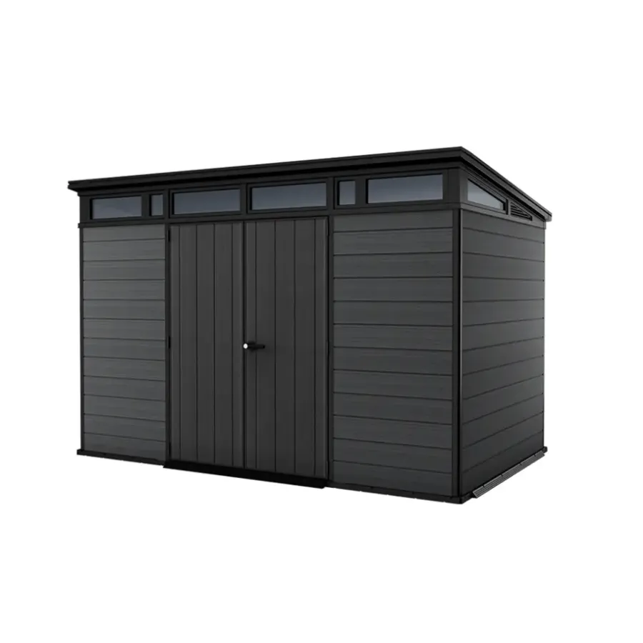 Tuinhuizen-Keter Cortina 117 Tuinhuis - 342x218x226cm - Grijs