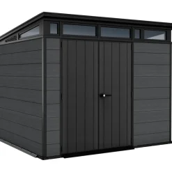 Tuinhuizen-Keter Cortina 97 Tuinhuis - 277x218x226cm - Grijs