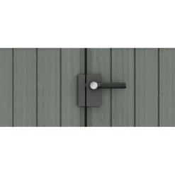 Merkloos Keter Darwin 68 Tuinhuis - dubbele deuren + ramen - 190x244x221 - Groen