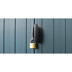 Keter Darwin 64 Tuinhuis - dubbele deuren + ramen - 190x122x221 cm - Grijs