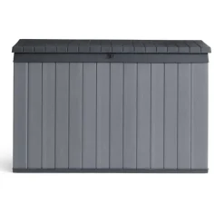 Kussenboxen-Keter Darwin Opbergbox - 670L - 142.5x65.5x89.52cm - Grijs