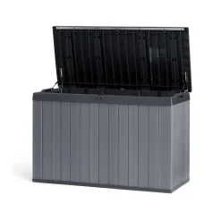 Kussenboxen-Keter Darwin Opbergbox - 670L - 142.5x65.5x89.52cm - Grijs