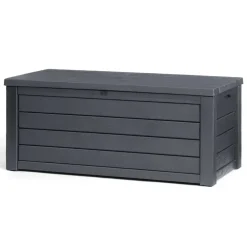 Kussenboxen-Keter Eastwood Opbergbox - 570L - 72,4x155x64,4cm - Antraciet