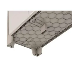 Wandkasten-Keter Gulliver Lage Kast - 2 Planken - 80x44x100 cm - zand/beige