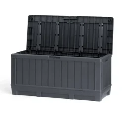 Keter Kentwood Opbergbox - 128x53.6x59 cm - 350 L - Grafiet