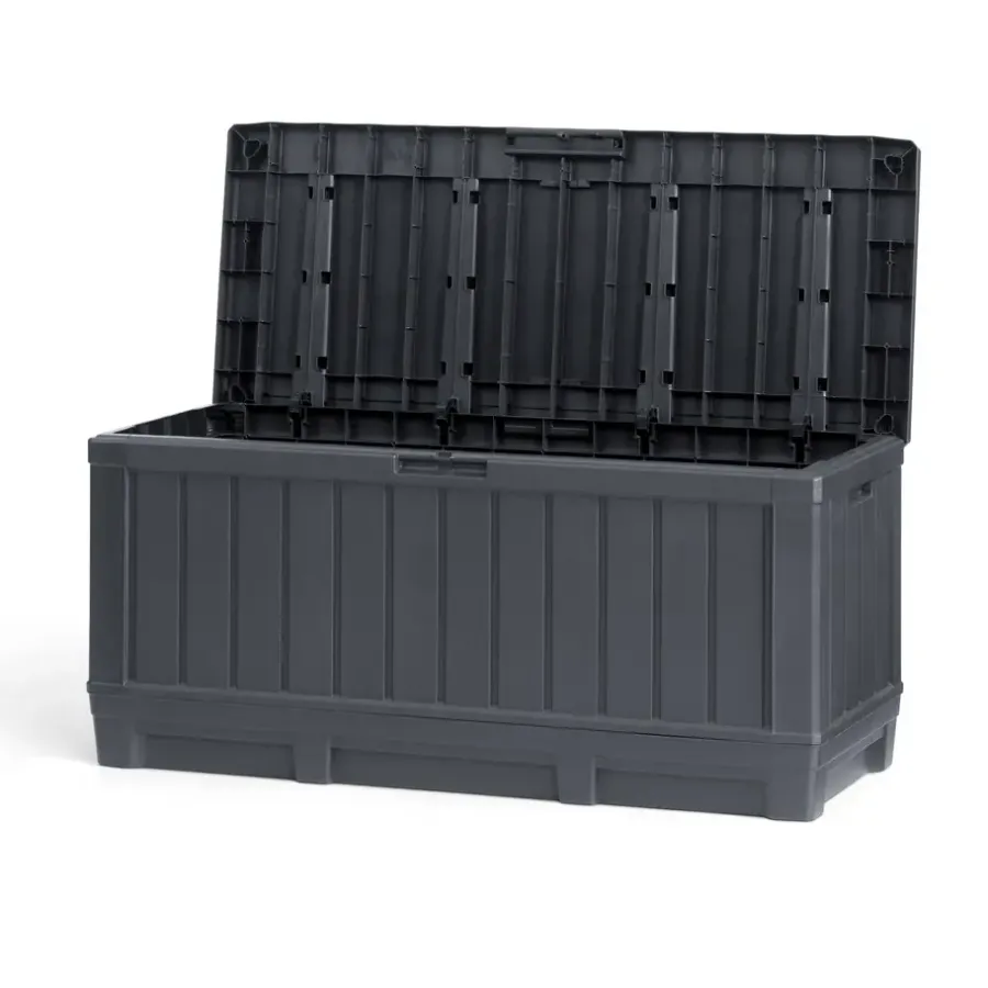 Keter Kentwood Opbergbox - 128x53.6x59 cm - 350 L - Grafiet