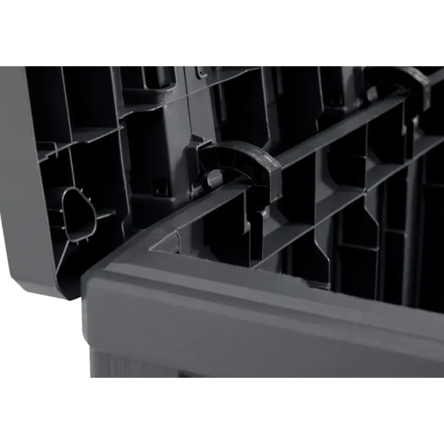 Keter Kentwood Opbergbox - 128x53.6x59 cm - 350 L - Grafiet