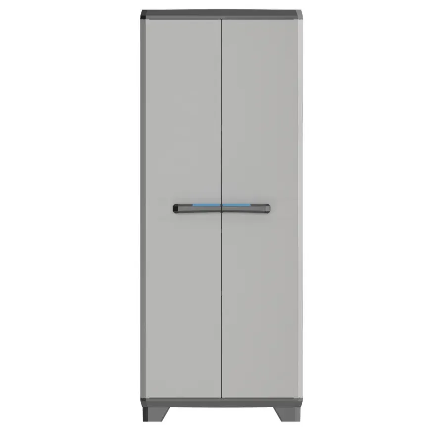 Wandkasten-Keter Linear Opbergkast utility - bezemkast - 3 planken
