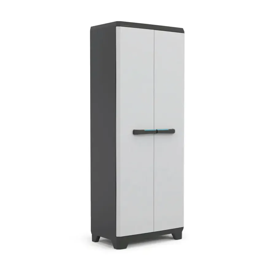 Wandkasten-Keter Linear Opbergkast utility - bezemkast - 3 planken