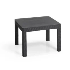 Loungesets-Keter Marie Essential Loungeset + Orlando tafel - 4 personen - Antraciet