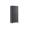 Stellingkasten-Keter Moby hoge kast - 4 planken - 80x44x182 cm - Antraciet