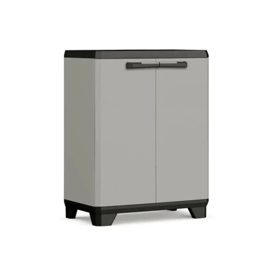 Keter Planet Lage Kast - 1 plank - 68x39x90cm - Grijs/Zwart