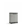 Keter Planet Lage Opbergkast - 68x39x90cm - Grijs/Zwart