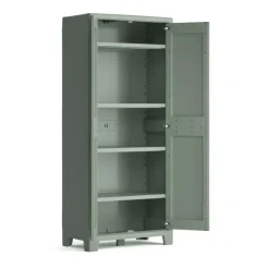 Wandkasten-Keter Planet Outdoor Opbergkast hoog - 4 planken