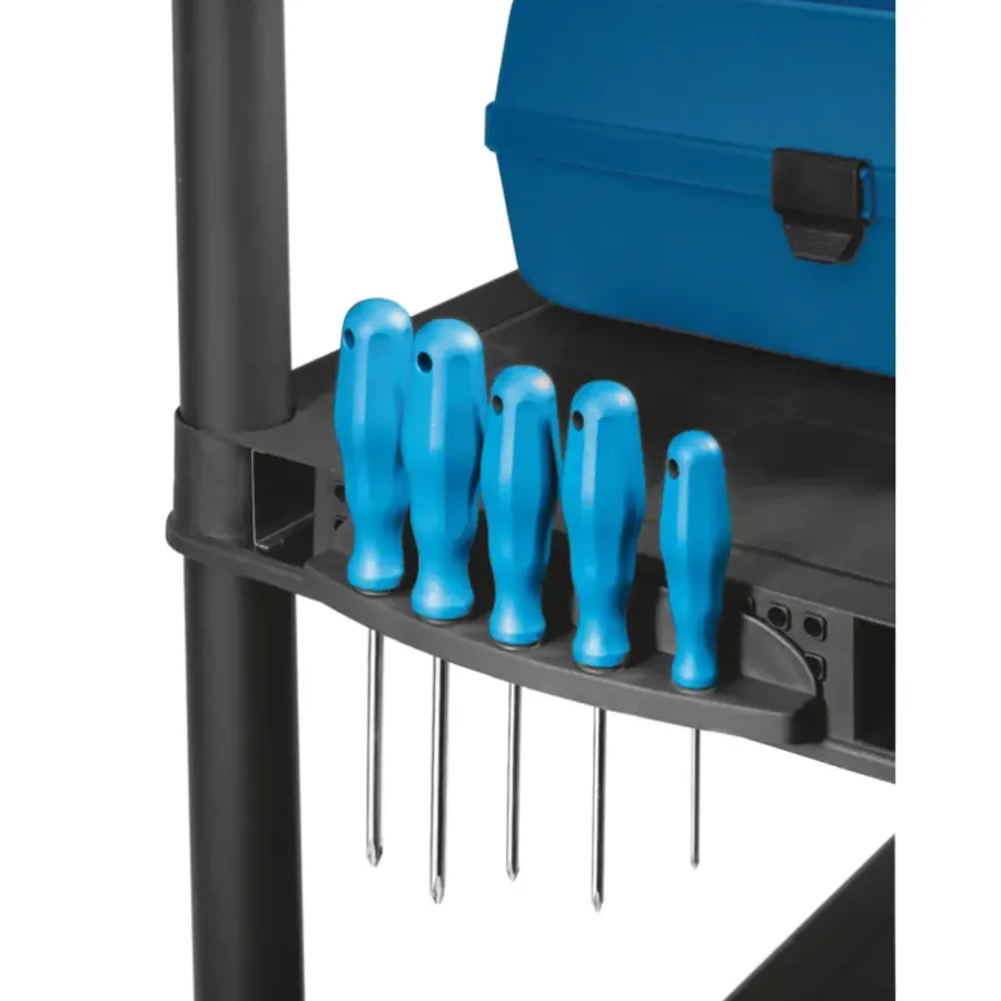 Stellingkasten-Keter Plus shelf 75/5 - 5 Planken - 75x32x176 cm - Zwart