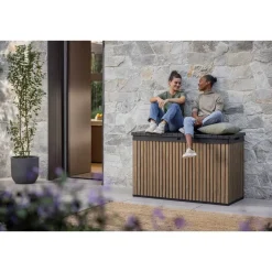Keter Venetian Opbergbox - 670L - 142.5x65.3x89.5cm - Bruin