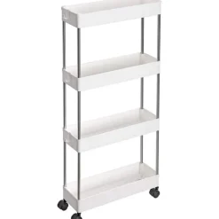 Parya Home Keuken trolley met 4 etages - Wit