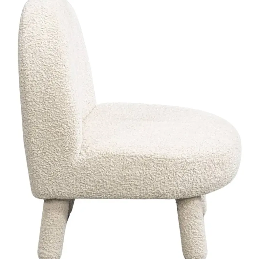 Fauteuils-Leen Bakker Kinderstoel Isa - crème