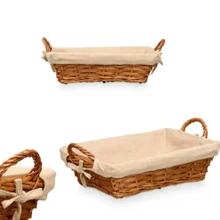Opbergmanden-Kipit Storage Rieten mand - gevlochten riet - 39 x 24 x 13 cm