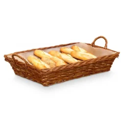 Opbergmanden-Kipit Storage Rieten mand - gevlochten riet - 63 x 41 x 16 cm