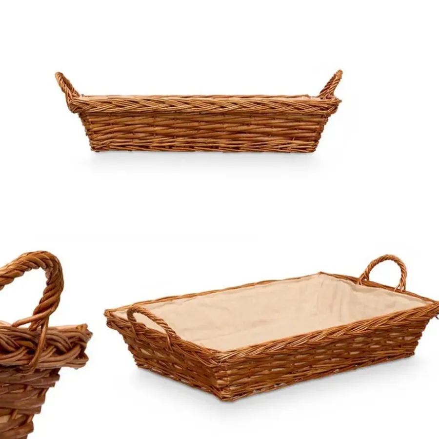 Opbergmanden-Kipit Storage Rieten mand - gevlochten riet - 63 x 41 x 16 cm