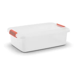 Opbergboxen-Kis K Latch Opbergbox M - 28L - transparant
