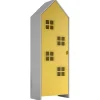 Vipack Kledingkast Casami Bruges - 58x37x172 cm - Geel