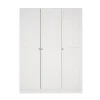 Kledingkasten|Kledingkasten-Leen Bakker Kledingkast Lynn 3-deurs - wit - 200x147x62 cm