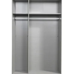 Leen Bakker Kledingkast Milaan 3-deurs - greige - 236x135x58 cm