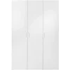 Leen Bakker Kledingkast Space 3-deurs - wit - 175,4x115,8x49,5 cm