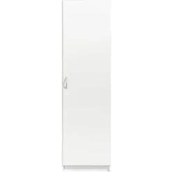 Leen Bakker Kledingkast Varia 1-deurs - wit - 175x49x50 cm
