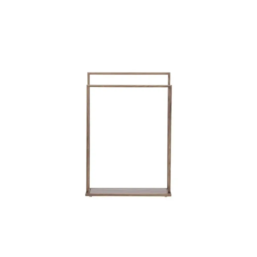 Fjôrd Kledingrek Bruin Metaal - 70x30x100cm - Alva