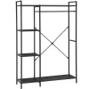Kledingopbergers|Kledingrekken-Emob Exclusive Kledingrek Marek - 120x40x171cm - zwart metaal
