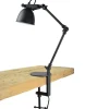 Bureaulampen|Bureaulampen-Urban Interiors Klemlamp Worker Ø12cm. vintage black
