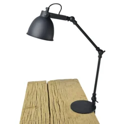 Bureaulampen|Bureaulampen-Urban Interiors Klemlamp Worker Ø12cm. vintage black