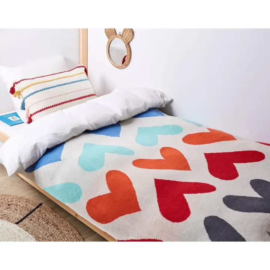 Beliani KOHAT - Kinderdeken - Meerkleurig - 130 x 170 cm - Katoen