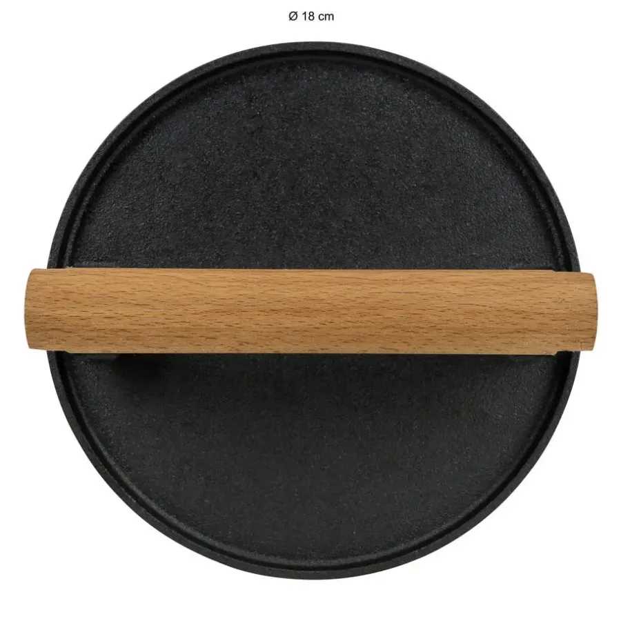 Barbecues En Accessoires-Krumble Gietijzere grillpers - Zwart