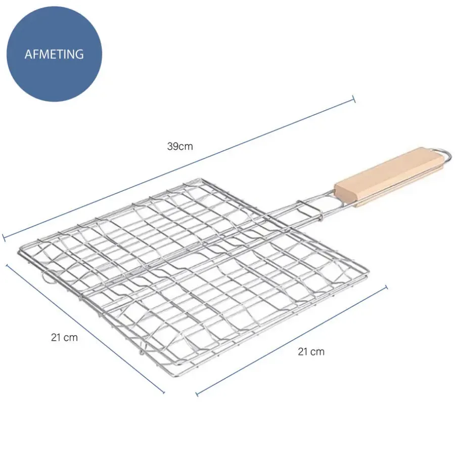 Barbecues En Accessoires-Krumble Hamburger grill/klem