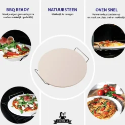 Barbecues En Accessoires-Krumble Pizzasteen - 33 cm