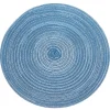 Krumble Placemat rond - Blauw