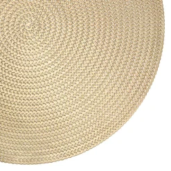 Placemats-Krumble Placemat rond - PVC - Goud